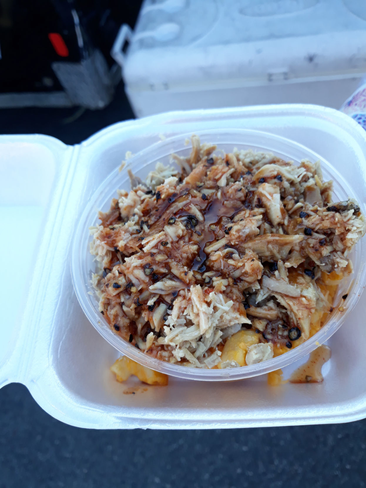 Crack-n-cheese from Hickory Tree Turkey BBQ.